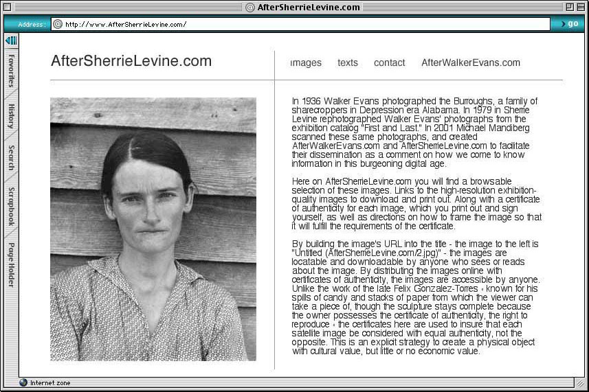 AfterSherrieLevine.com